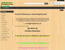 Tablet Screenshot of bridgeshop.ch